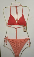 Bikini reversible Salmón/Rosado