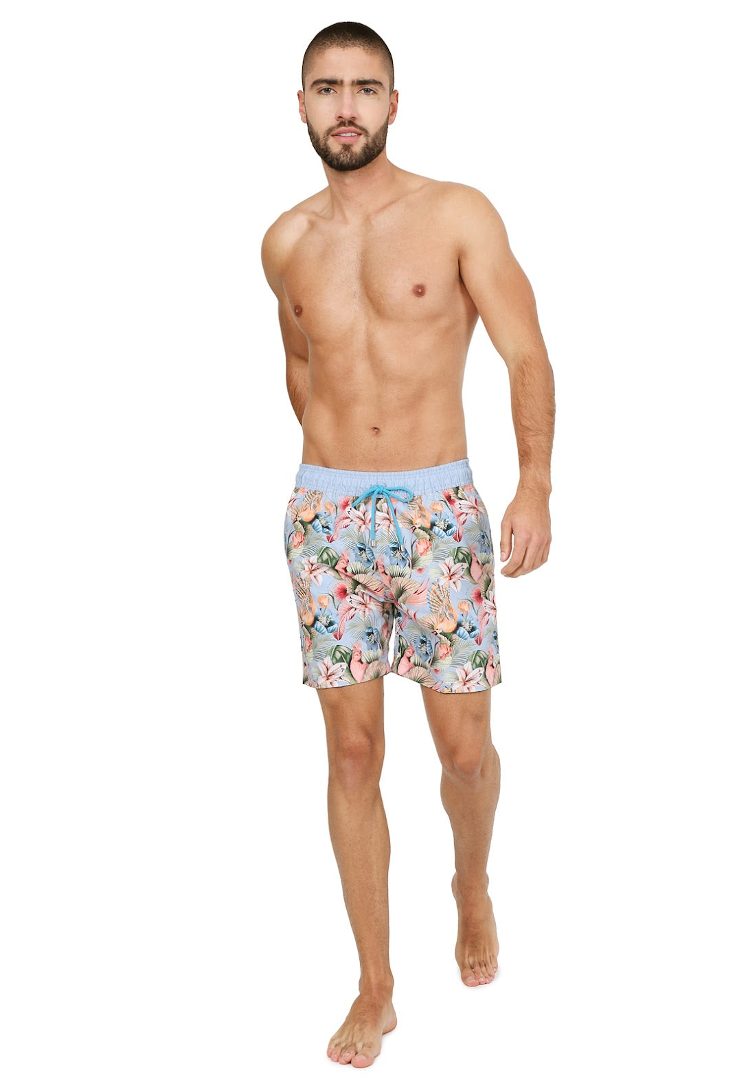 Men´s Swim Trunks - Blue Bird Family